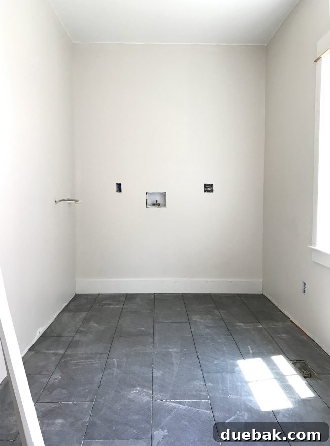Original high placement of washer and dryer plugs