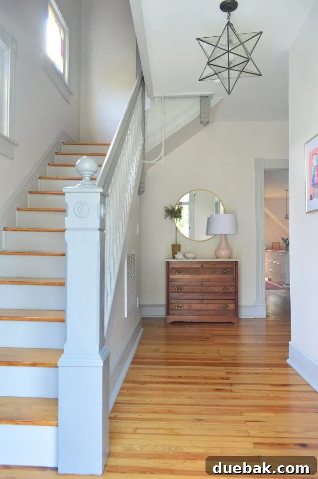 Our Beach House Downstairs: Before and After 13 Renovated beach house entryway
