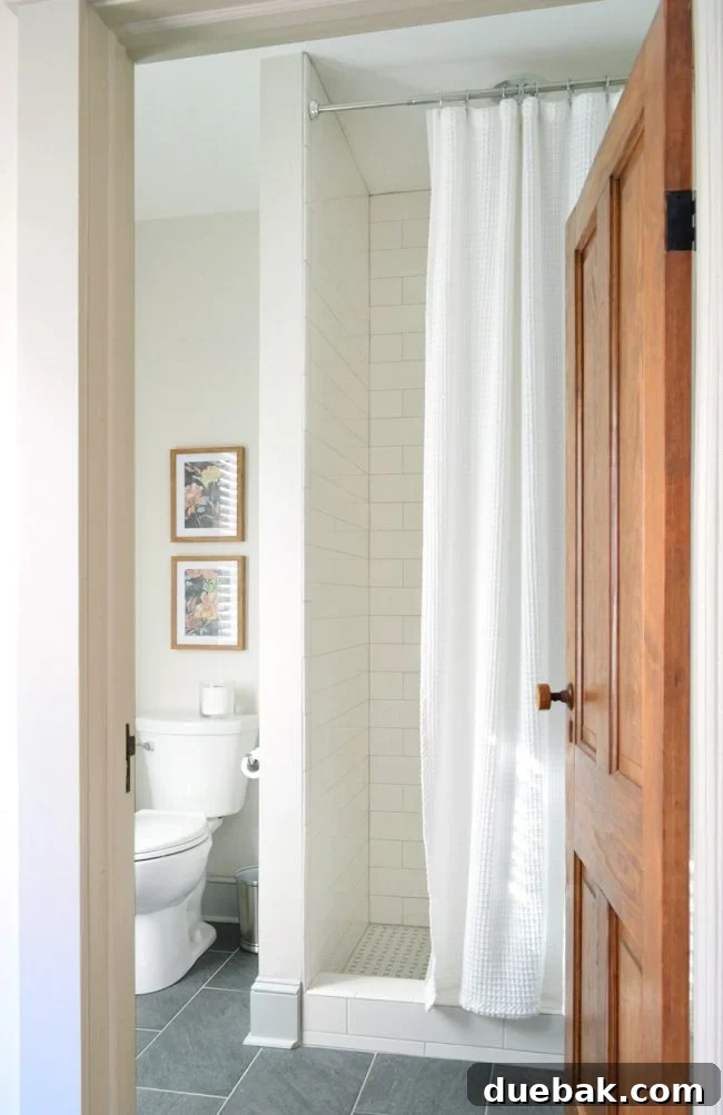 Our Beach House Downstairs: Before and After 48 New downstairs bathroom after renovation