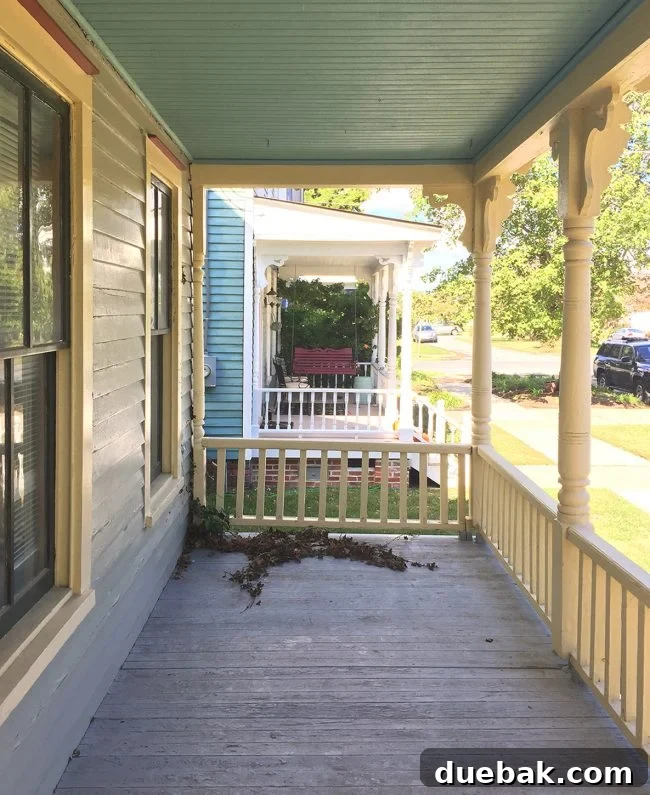 Our Beach House Downstairs: Before and After 7 Beach house with vine before renovation