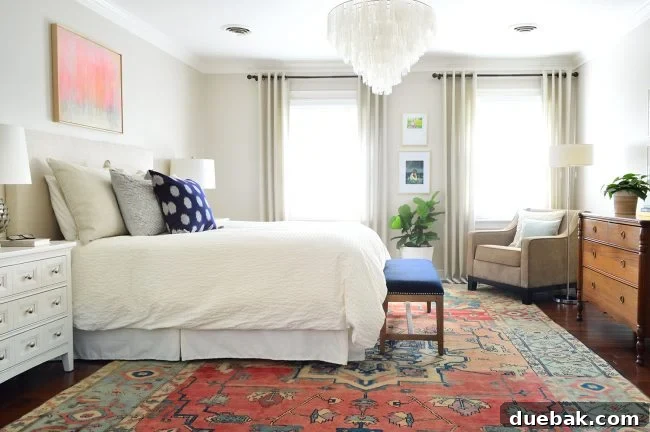 High-End Ikea Curtain Hacks 3 previous master bedroom with bedskirt and tan headboard