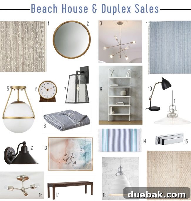 Black Friday & Cyber Monday deals on essential beach house furniture, lighting, and decor.