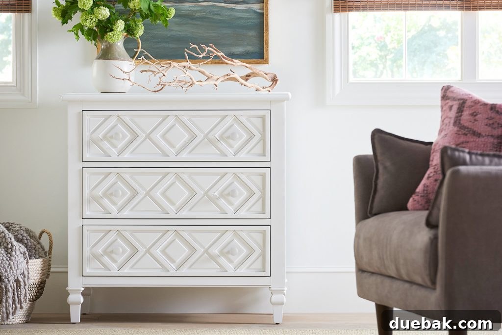 Unplugging: The Surprising Ways Your Life Changes 10 Diamond chest and armchair from furniture line