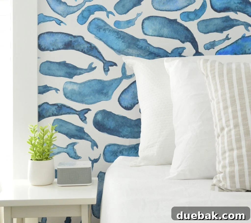 Cozy bonus sleeping nook with orange blossom wall mural, twin bed, and essential amenities.