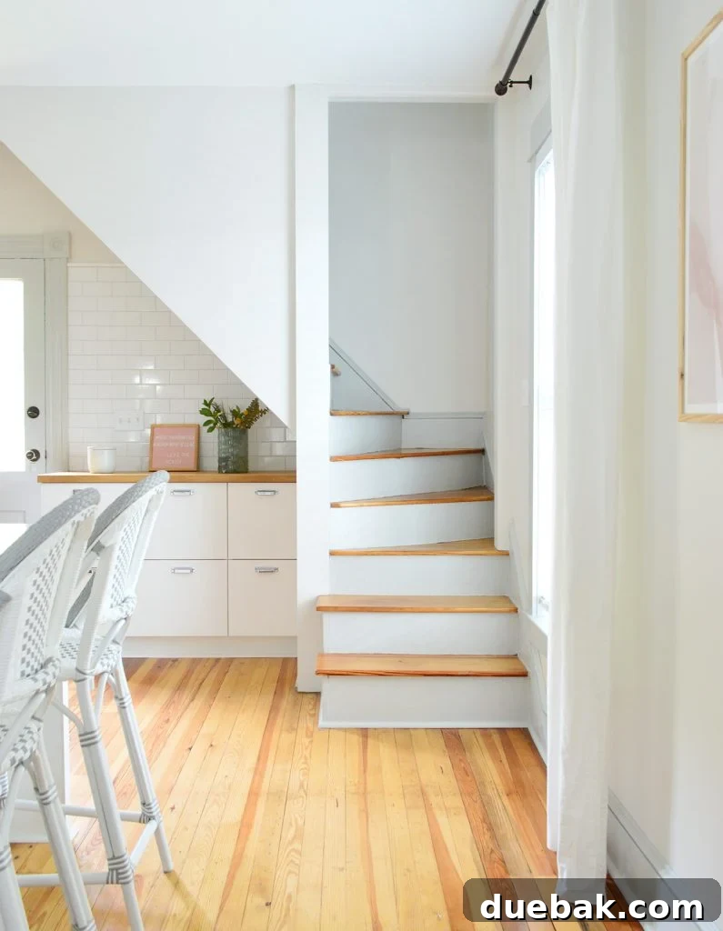 Home Design's White Elephants 7 After shot of beautifully refinished 100+ year old beach house pine floors, vibrant and new.