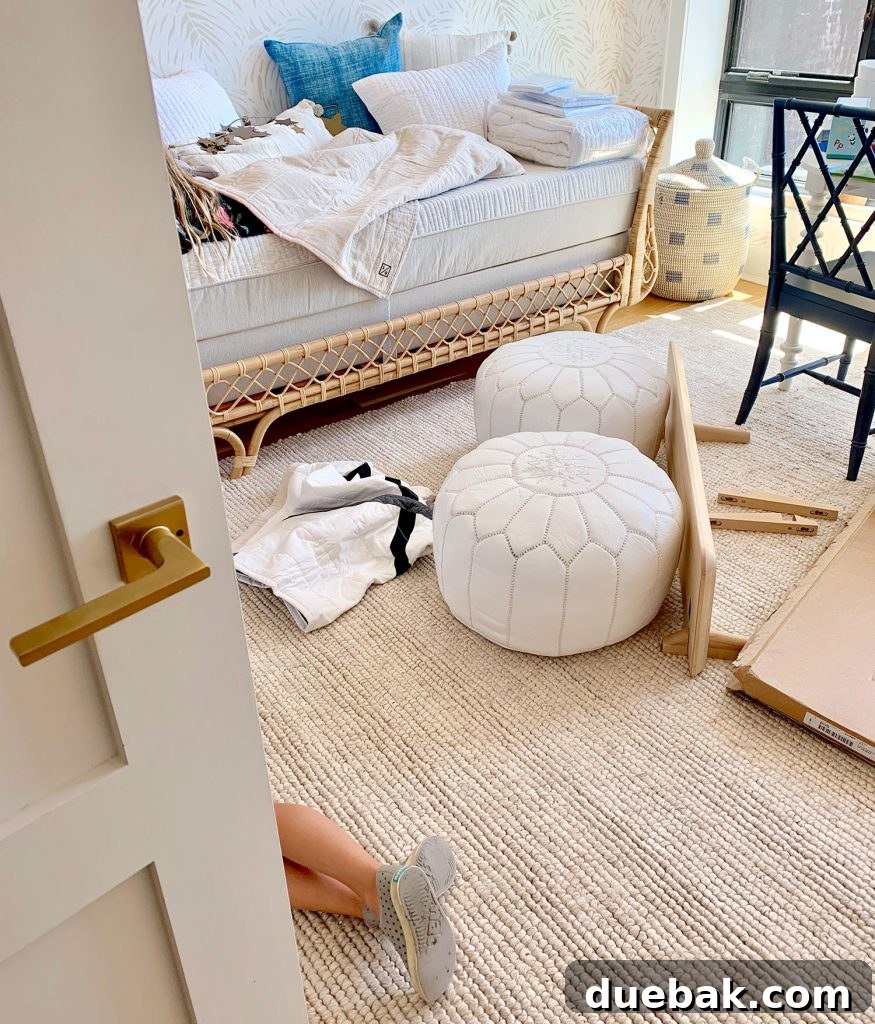 Real Simple Idea House Multipurpose Room Daybed Area Close Up
