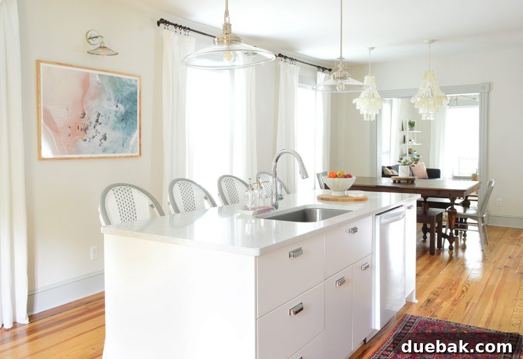 Large Beachy Print Moved to Dining Area
