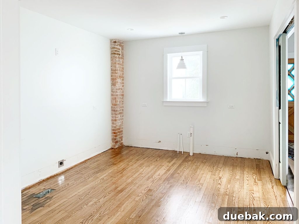 Ikea Kitchen Pricing Deconstructed 5 An empty room before the kitchen renovation, showing bare walls and floors, ready for transformation.