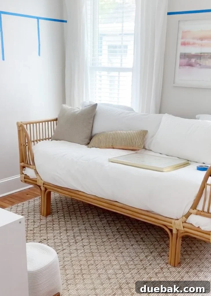 4 Smart Decor Hacks for an Effortless Home Transformation 13 Another view of placeholder furniture showing potential for space-saving