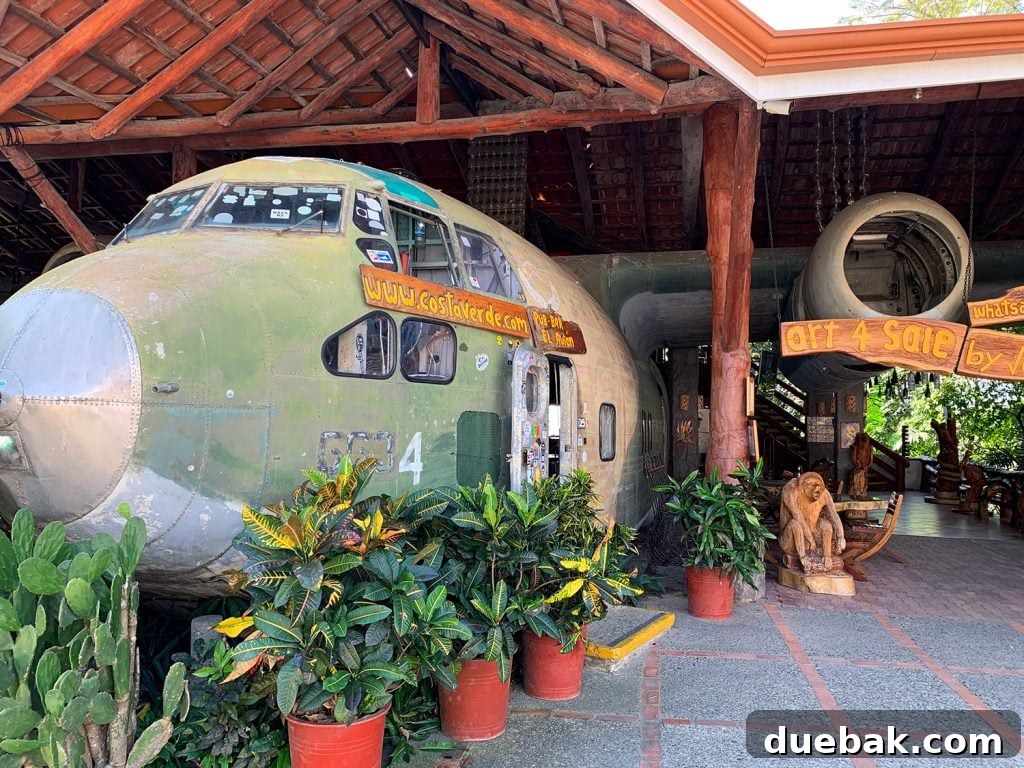 Wild Wonders: Costa Rica Family Fun 27 El Avion Restaurant In Manuel Antonio Costa Rica