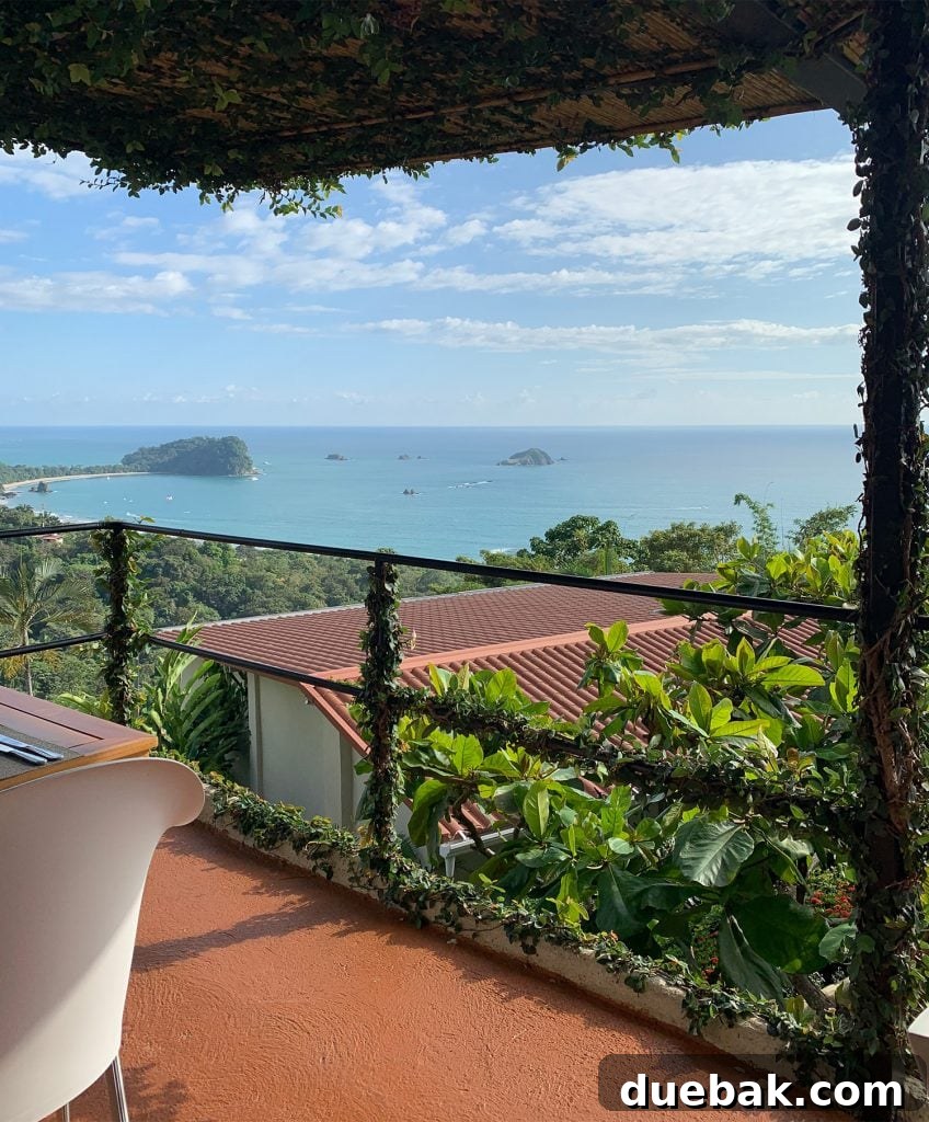 Wild Wonders: Costa Rica Family Fun 28 View From La Mariposa Hotel Restaurant In Manuel Antonio Costa Rica