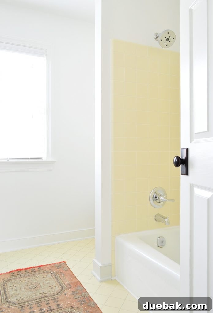 Updated Shower/Tub Handle and Fresh Caulking