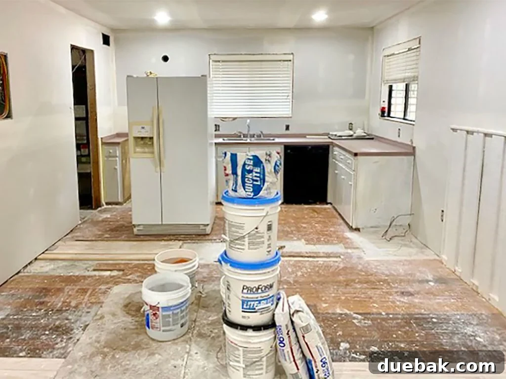 Our Big Move Kicks Off With Our Predictions 2 A glimpse into the chaos and excitement of moving day, with boxes and unfinished spaces signaling a new beginning.