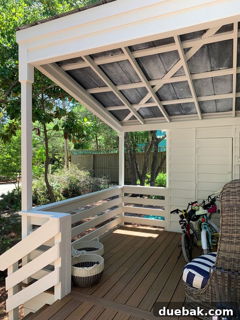 After: Renovated Side View of Florida House