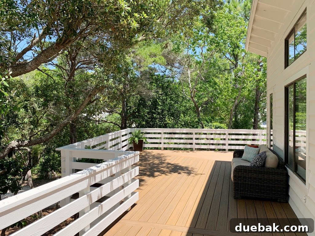 After: Renovated Upper Deck Ready for Outdoor Furniture