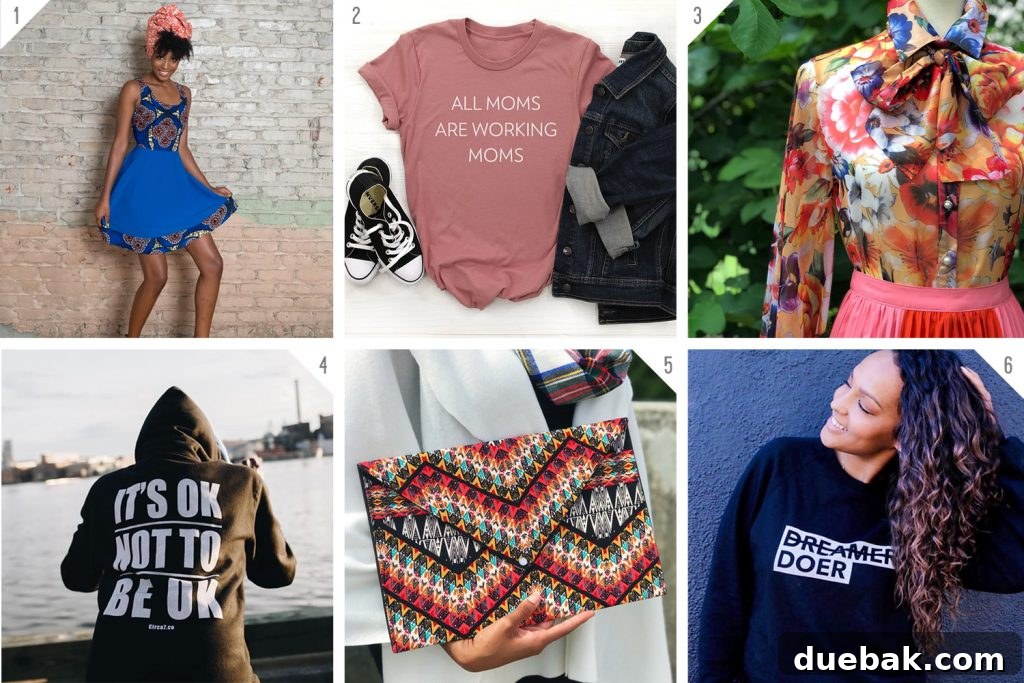 Numbered Grid of Black owned Clothing And Accessories Businesses