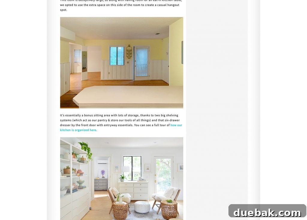 Interior design progress in a Florida home.