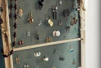 Turn a Window Screen Into a Chic Jewelry Organizer