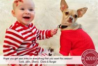 Christmas Card Ideas Featuring Dogs and Babies — Cute Photo Inspo