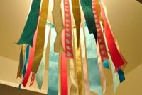 DIY Ribbon Chandelier Tutorial: Create a Stunning Hanging Light