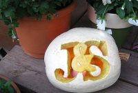 Carving a Monogram Pumpkin for Halloween: Step-by-Step Guide