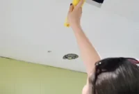 Patch and Spackle Ceiling Holes: Step-by-Step Repair Guide