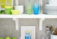 10 Stylish Ways to Style and Organize Kitchen Shelves