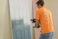 How to Paint Trim and Doors with a Paint Sprayer