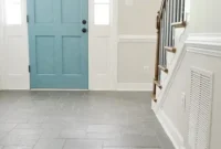 Painting Our Foyer in Edgecomb Gray: Before and After Reveal