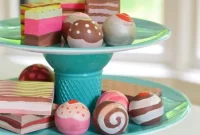 DIY Wooden Play Pastries and Treats for a Kids’ Tea Party