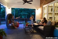 How We Upgraded Our Back Porch With Outdoor Wall Sconces