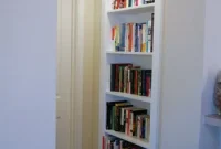 Transform an Empty Wall Niche into a Stylish Bookshelf