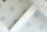Beach House White and Blue Hex Tile Installation Guide