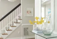Foyer Makeover: Stylish Lighting and Furniture Updates