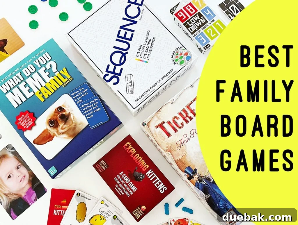 30 Best Family Board Games 2024