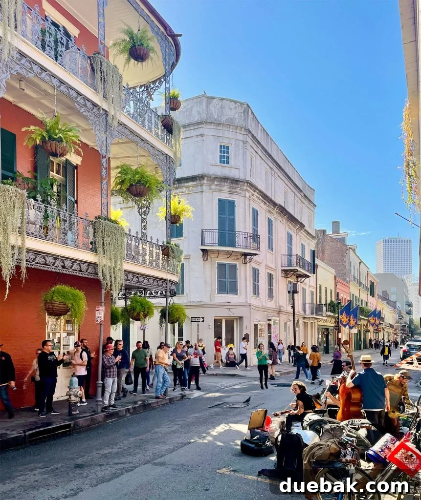 French Quarter New Orleans Live Music And Architecture