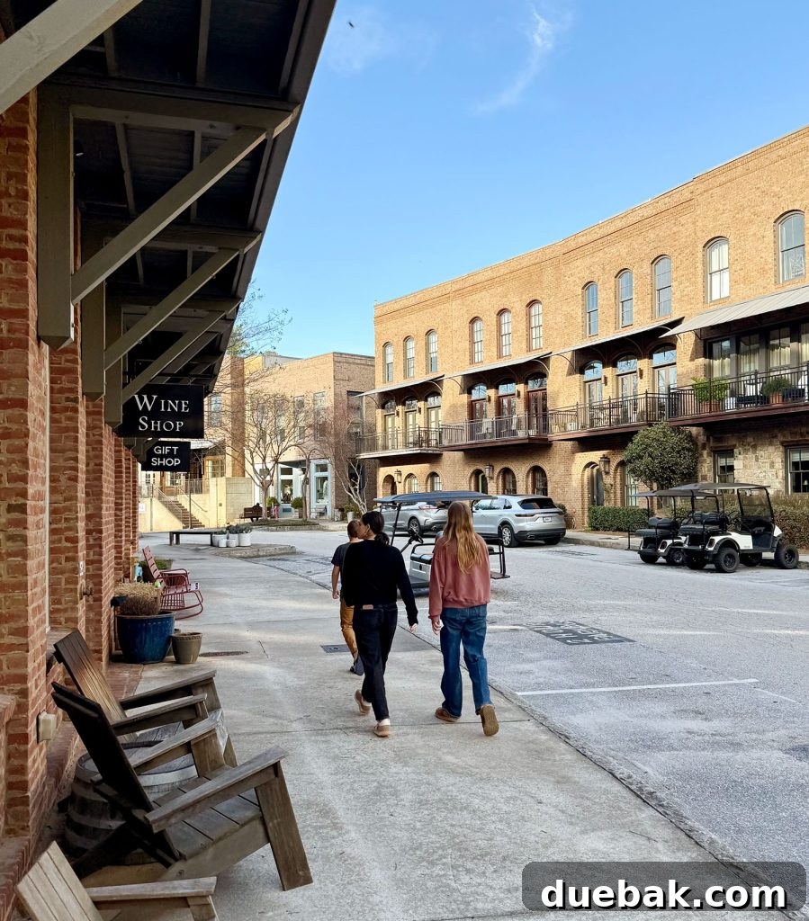 A Weekend Getaway in Serenbe, Georgia: What to See and Do 14 Family Walking In Selborne Neighborhood of Serenbe Georgia