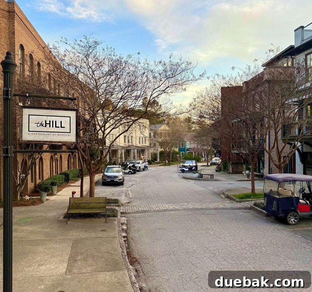 A Weekend Getaway in Serenbe, Georgia: What to See and Do 3 View Of Selborne Hamlet In Serenbe Georgia With The Hill Restaurant Sign