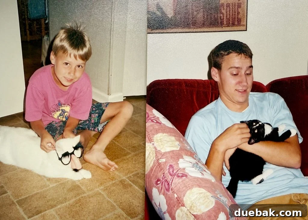 How I Reduced My Cat Allergies: Proven Strategies That Worked 4 Old Photos of John With Family Cats