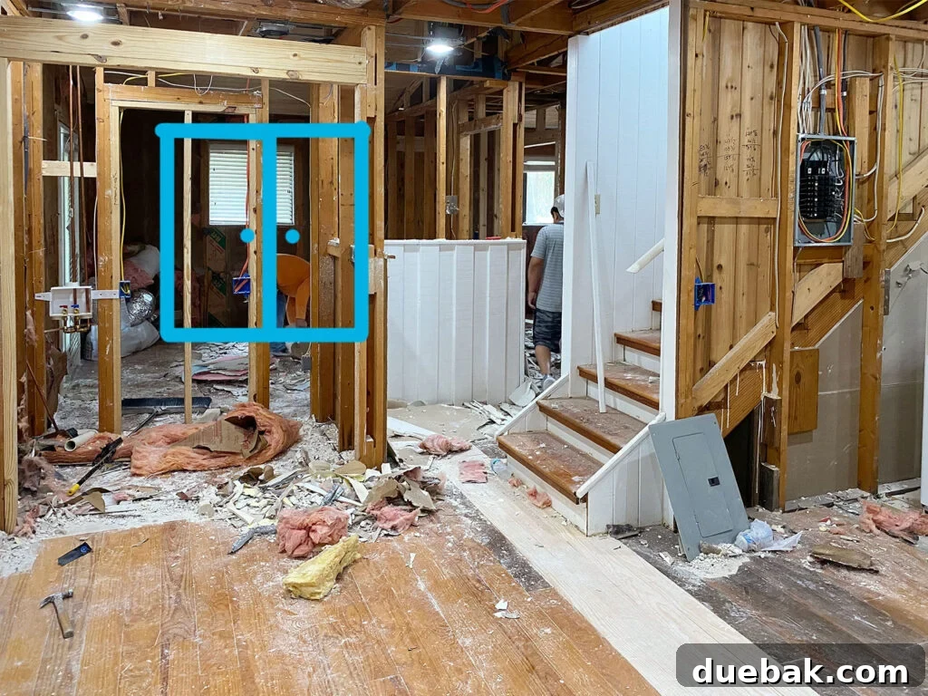 Photoshop of Double Doors In New Area