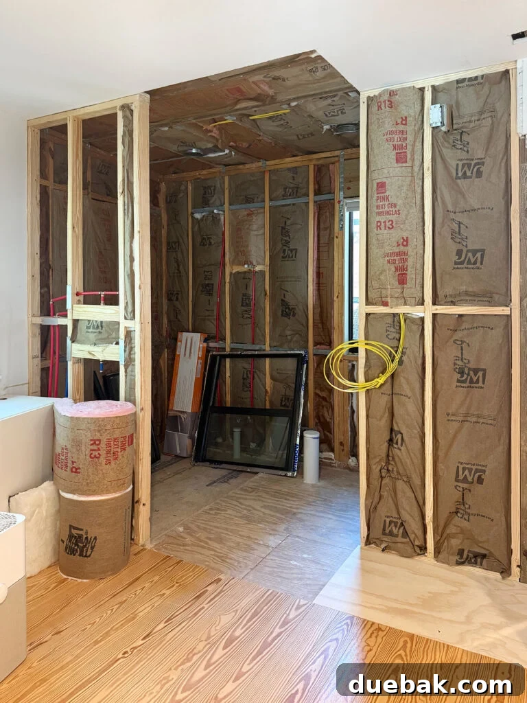 Mid-Renovation Home Update and Video Tour 9 View Of Future Primary Bathroom From Bedroom