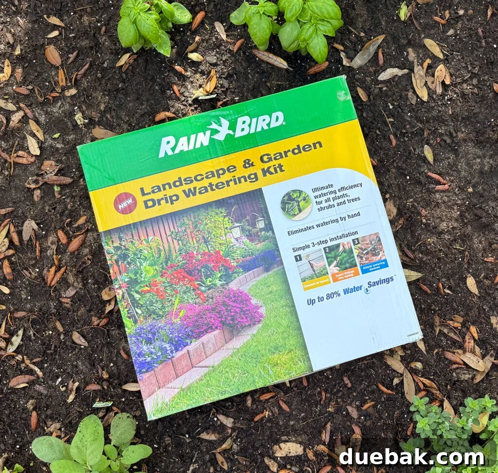 Rainbird Drip Irrigation Watering Kit Box