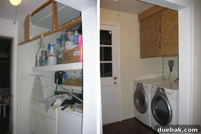 Bamboo Blinds for a Stylish Laundry Nook Update 2 img 134 1