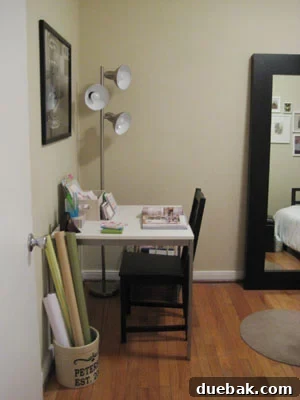 New wrapping and writing station