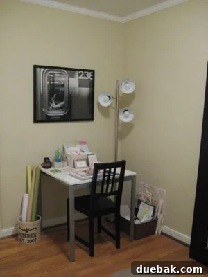 Another view of the wrapping station