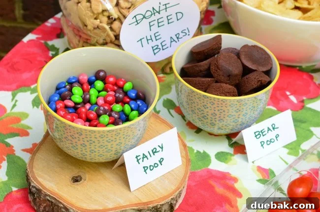 Fairy poop treat