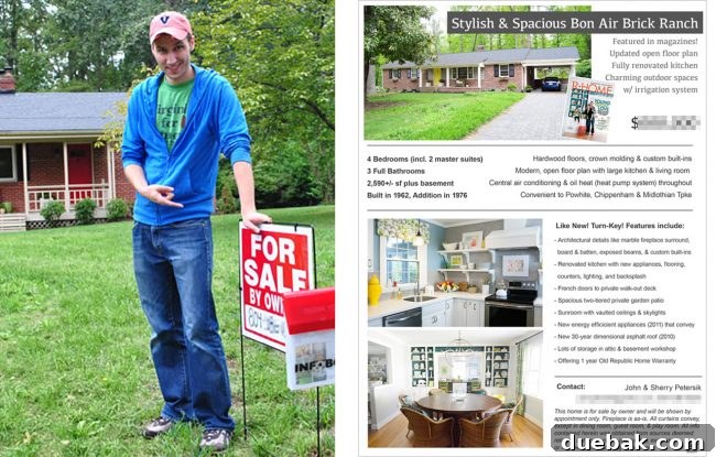 Sold house by owner