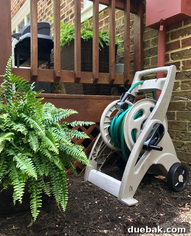 Garden hose reel