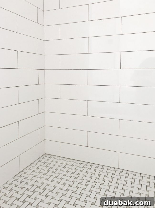 Beach House White and Blue Hex Tile Installation Guide 5 img 83553 4