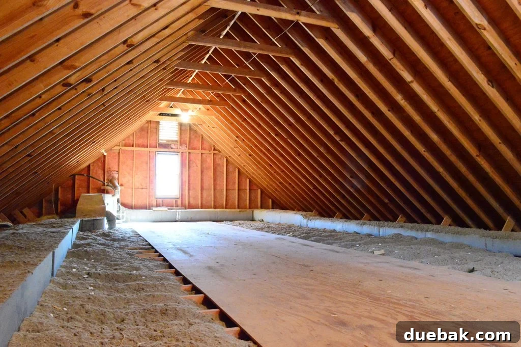 Attic when we bought the house